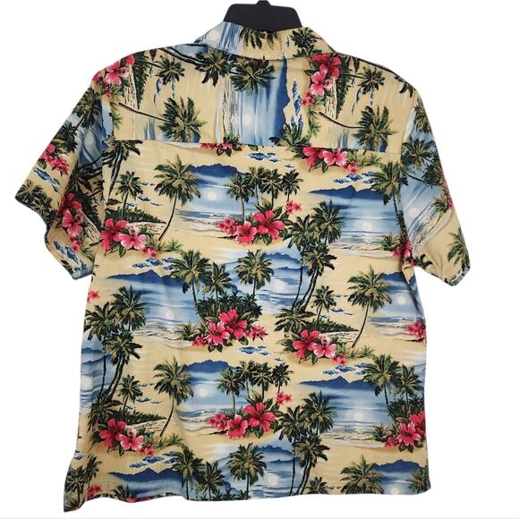 Shannon Marie Hawaii Hawaiian Shirt XL Tropical Button Down Shirt Collared - Picture 2 of 3